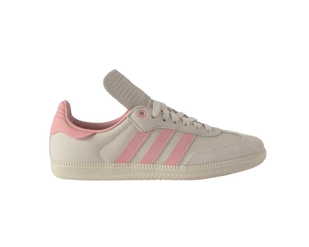 Adidas Suede-Trimmed White Humanrace Samba Sneakers Size US 4